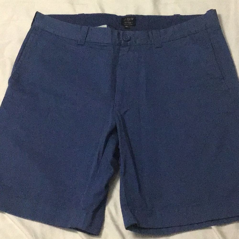 VGC J. Crew Gramercy blue shorts sz 34 prep chinos
